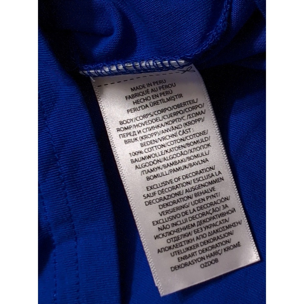 POLO RALPH LAUREN Long Sleeve Hoodie Shirt Cotton Lightweight Blue Large L ~ New - Picture 5 of 9